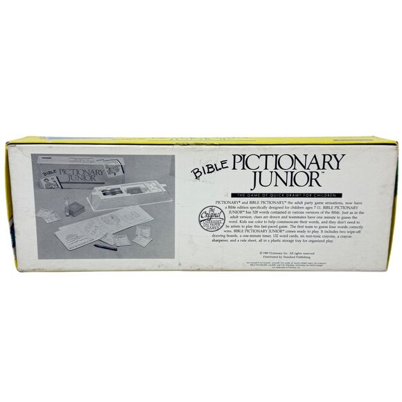 Bible Pictionary Junior Kids Ages 7-11 1989 Complete Christian‎ Drawing Game - Picture 11 of 16